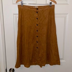 John Paul Richards button down skirt